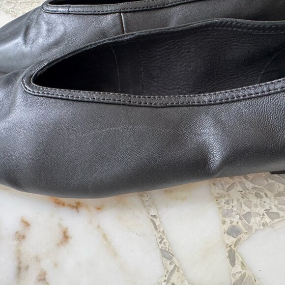 NEW Tony Bianco "Bianca" Black Leather Flats SIZE 8 - $155 MSRP - Picture 10 of 10